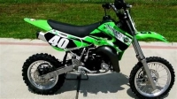 Alle originele en vervangende onderdelen voor uw Kawasaki KX 65 2008.