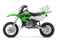 Alle originele en vervangende onderdelen voor uw Kawasaki KX 65 2016.