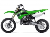 Toutes les pièces d'origine et de rechange pour votre Kawasaki KX 85 SW LW 2012.