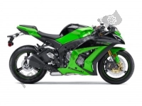 Alle originele en vervangende onderdelen voor uw Kawasaki Ninja ZX 10R 1000 2013.