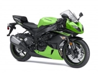 Todas as peças originais e de reposição para seu Kawasaki Ninja ZX 6R 600 2010.