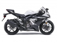 Todas las piezas originales y de repuesto para su Kawasaki Ninja ZX 6R 600 2014.