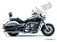 Todas las piezas originales y de repuesto para su Kawasaki VN 1700 Classic Tourer ABS 2011.