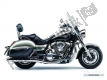 Tutte le parti originali e di ricambio per il tuo Kawasaki VN 1700 Classic Tourer ABS 2011.
