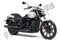 Toutes les pièces d'origine et de rechange pour votre Kawasaki VN 900 Custom 2011.