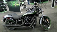 All original and replacement parts for your Kawasaki VN 900 Custom 2013.