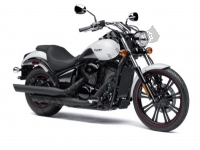 Alle originele en vervangende onderdelen voor uw Kawasaki Vulcan 900 Custom 2016.