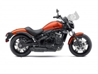 Tutte le parti originali e di ricambio per il tuo Kawasaki Vulcan S 650 2016.