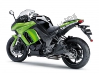 Toutes les pièces d'origine et de rechange pour votre Kawasaki Z 1000 SX ABS 2013.