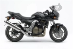 Chassis, body, metal parts for the Kawasaki Z 750 S - 2006