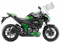 Todas las piezas originales y de repuesto para su Kawasaki Z 800 2014.