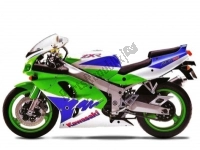 All original and replacement parts for your Kawasaki ZXR 750 1993.