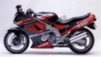 Todas las piezas originales y de repuesto para su Kawasaki ZZ R 600 1999.