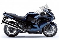 Todas las piezas originales y de repuesto para su Kawasaki ZZR 1400 2007.