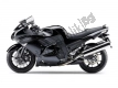 Alle originele en vervangende onderdelen voor uw Kawasaki ZZR 1400 ABS 2006.