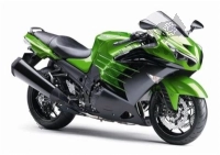 Tutte le parti originali e di ricambio per il tuo Kawasaki ZZR 1400 ABS 2012.