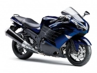 Alle originele en vervangende onderdelen voor uw Kawasaki ZZR 1400 ABS 2013.