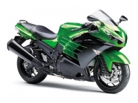 Todas las piezas originales y de repuesto para su Kawasaki ZZR 1400 ABS 2014.