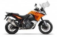 All original and replacement parts for your KTM 1190 ADV ABS Orange WES Europe 2016.