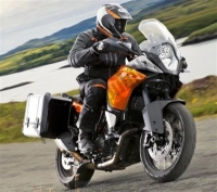 Alle originele en vervangende onderdelen voor uw KTM 1190 Adventure ABS Grey Europe 2013.