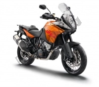 Todas as peças originais e de reposição para seu KTM 1190 Adventure ABS Grey Europe 2014.