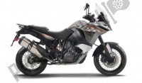 Alle originele en vervangende onderdelen voor uw KTM 1190 Adventure ABS Grey Japan 2016.