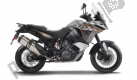 Todas as peças originais e de reposição para seu KTM 1190 Adventure ABS Grey Japan 2016.