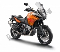 Todas as peças originais e de reposição para seu KTM 1190 Adventure ABS Grey USA 2014.