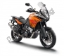 Tutte le parti originali e di ricambio per il tuo KTM 1190 Adventure ABS Orange Australia 2014.