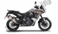 Toutes les pièces d'origine et de rechange pour votre KTM 1190 Adventure ABS Orange Japan 2016.