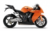 Todas as peças originais e de reposição para seu KTM 1190 RC8 Orange Australia 2010.