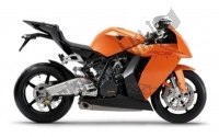 Todas as peças originais e de reposição para seu KTM 1190 RC8 Orange Japan 2010.