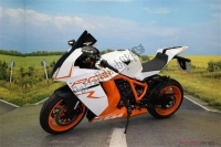 Tutte le parti originali e di ricambio per il tuo KTM 1190 RC8 R Black Europe 2011.