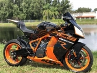 Alle originele en vervangende onderdelen voor uw KTM 1190 RC8 R Black France 2012.