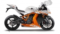 All original and replacement parts for your KTM 1190 RC8 R White Europe 2014.