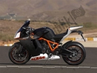 Tutte le parti originali e di ricambio per il tuo KTM 1190 RC8 R White Europe United Kingdom 2016.