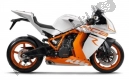 Alle originele en vervangende onderdelen voor uw KTM 1190 RC8 R White France 2015.