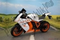 All original and replacement parts for your KTM 1190 RC8 R White Japan 2011.