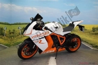 Wszystkie oryginalne i zamienne części do Twojego KTM 1190 RC8 R White USA 2011.