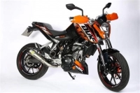 Tutte le parti originali e di ricambio per il tuo KTM 125 Duke Orange ABS BAJ DIR 14 Europe 2014.