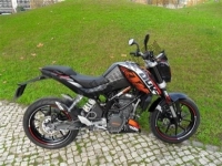 All original and replacement parts for your KTM 125 Duke White ABS Europe 2013.