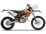 Options and accessories for the KTM EXC 125 Sixdays  - 2010