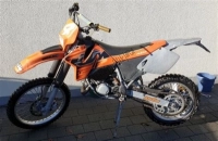 Toutes les pièces d'origine et de rechange pour votre KTM 125 EXC Europe 1998.