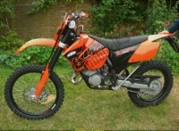 Todas as peças originais e de reposição para seu KTM 125 EXC Europe 2000.