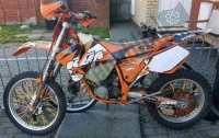 Alle originele en vervangende onderdelen voor uw KTM 125 EXC Europe 2002.