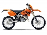 Oils, fluids and lubricants for the KTM EXC 125  - 2003