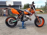 Chassis, body, metal parts for the KTM EXC 125  - 2004