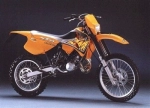 Olie, vloeistoffen en smeermiddelen voor de KTM EXC 125  - 1997