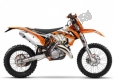 Tutte le parti originali e di ricambio per il tuo KTM 125 EXC SIX Days Europe 2016.