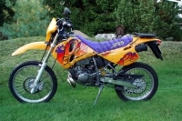 Toutes les pièces d'origine et de rechange pour votre KTM 125 LC2 100 Orange BRD Europe 1996.